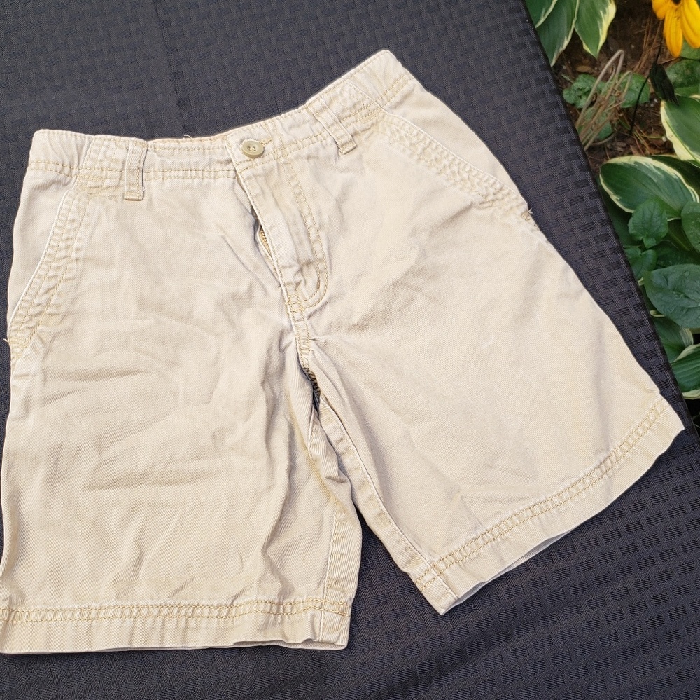 Boys khaki shorts